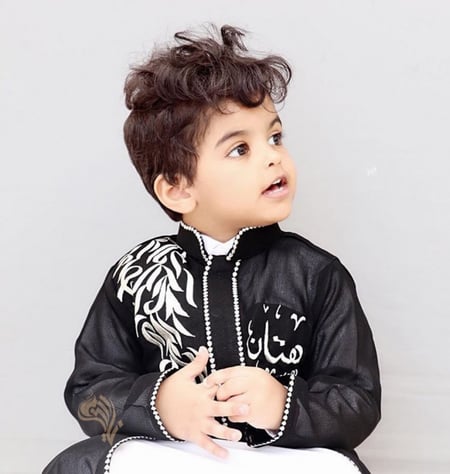 دقلات اطفال بالاسم مطرزه