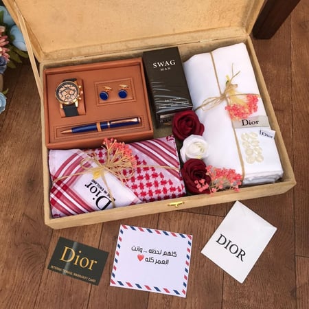 بوكس هدايا رجاليه ماركة ديور