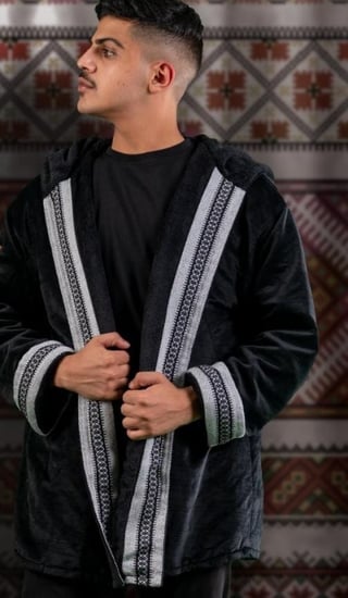 جاكت رجالي بشكل فروة شتويه - متجر ناستيا