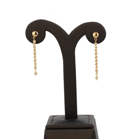 طقم ذهب عيار 18 تصميم انيق-عيار 18