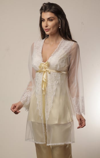 بيجامة كلاسيكية 3 قطع من Leydia - 5981P