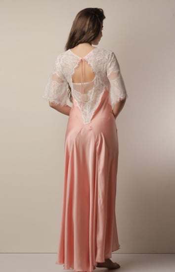 قميص طويل ساتان من Leydia - 17006L