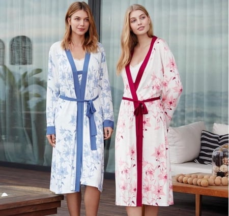 طقم نوم قطعتين من Feyza - 3423N