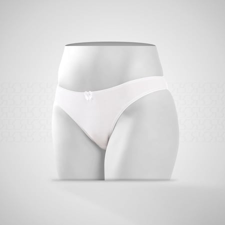 سروال بيكيني قطني من Baykar - 8808