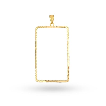 إطار سبيكة متعرج و بارز (15.55 غرام) عيار 21