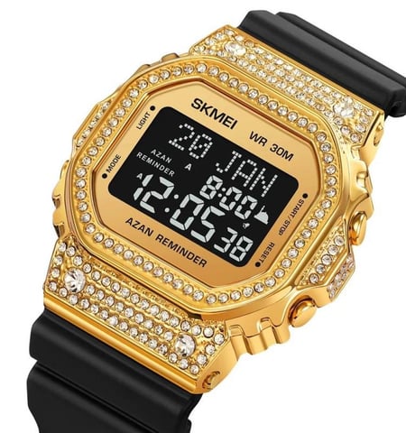 ساعة أذان سكيمي نسائي الجديده بتصممها الفريد