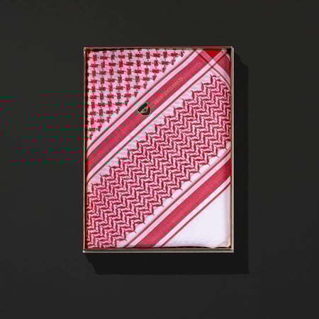 شماغ فرانشيسكو دانتي أحمر