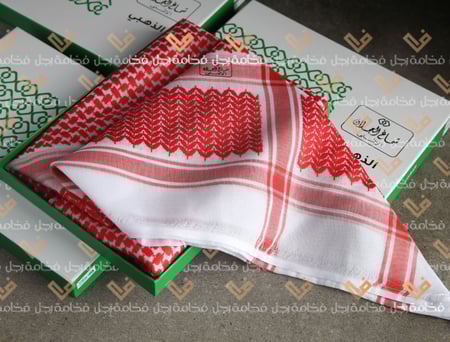 شماغ العجلان احمر الدرعية شلش 1139 هجري