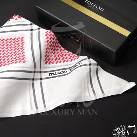 شماغ تيسوتي احمر STGR3