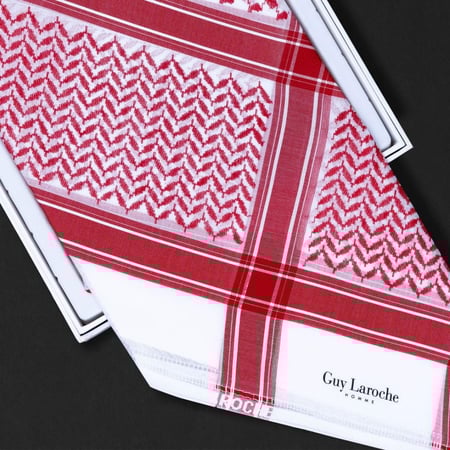 شماغ جاي لاروش أحمر GU.R