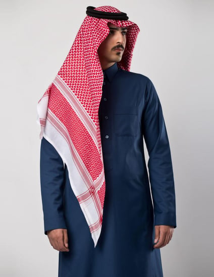 شماغ فاليانو كلاسيك احمر اخر اصدار