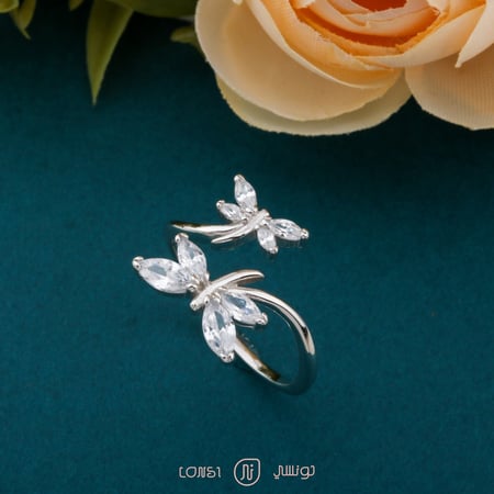 خاتم فضة عيار 925