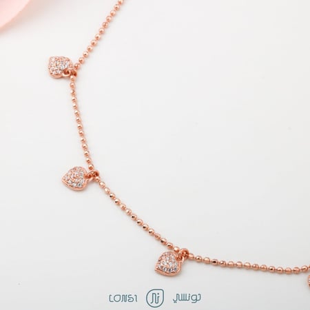 خلخال ناعم فضة عيار 925 7