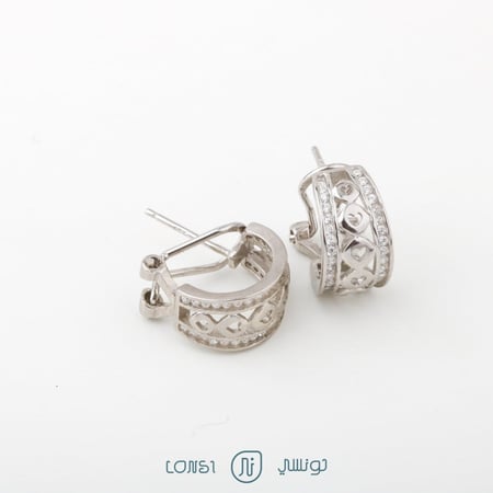 حلق دائري فضة عيار 925