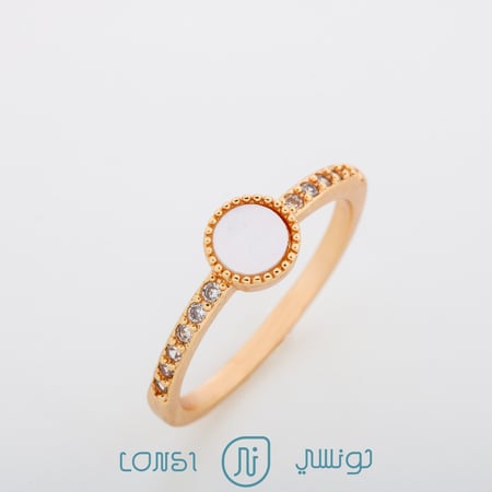 خاتم مطلي أنيق رائع