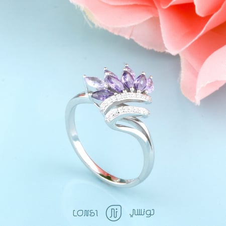 خاتم موف فضة عيار 925