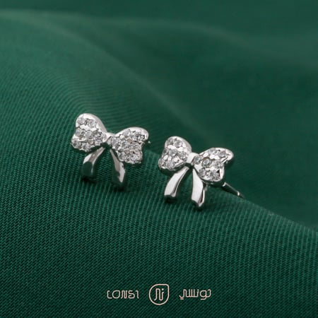 حلق فضة عيار 925