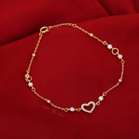 اسوارة مصاغة من الفضة عيار 925