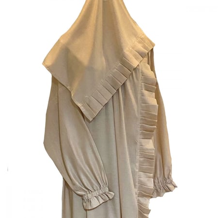 ‏شرشف صلاة قطني فاخر مرد سادة