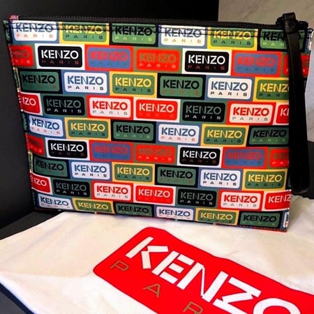 باوتش كنزو KENZO مع دست باق و كيس كنزو | اصليه