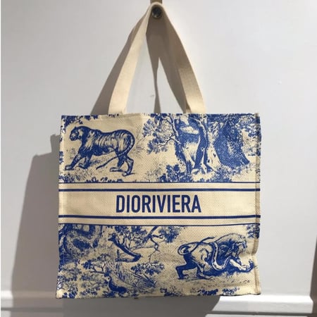 كريستيان ديور ‏Christian DIOR NEW DIORIVIERA Tote. Handbag - VIP LIMITED ADDITION