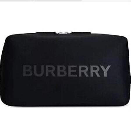 شنطة بربري الاصلية قماش اسود BURBERRY Black POUCH