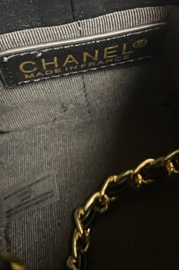 شانيل اصلية  Chanel Timeless Drawstring Mini Lamb