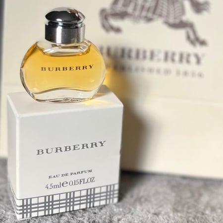 شنطة بربري جلد اصليه BURBERRY Red Leather Pouch