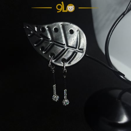 أقراط فضة 925s موديل 9111