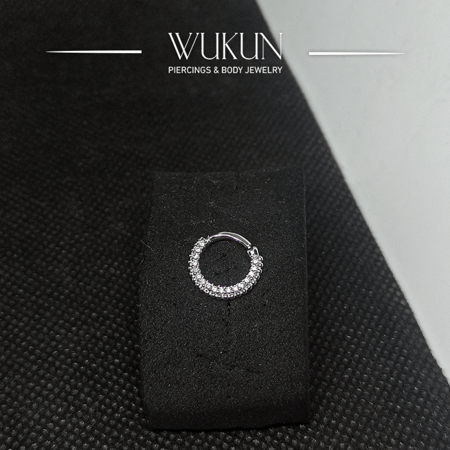 حلق فضة 925s موديل 9255