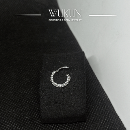 حلق فضة 925s موديل 9255