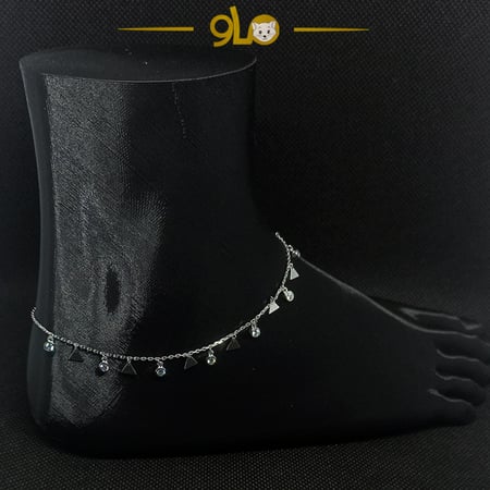 خلخال فضة موديل 991