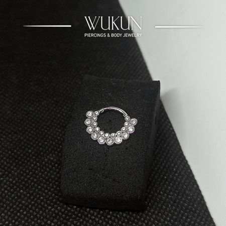 حلق فضة 925s موديل 9251