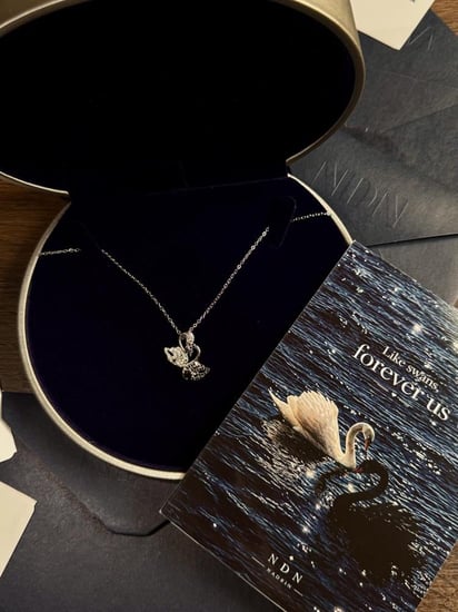 Black and white swan مقاوم للصدا