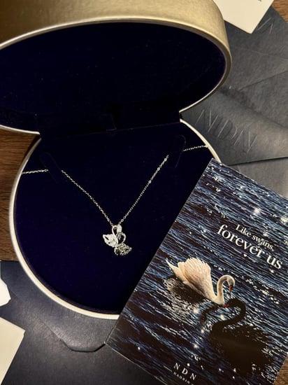 Black and white swan مقاوم للصدا