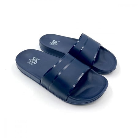 شبشب رجالي مريح ازرق لامع