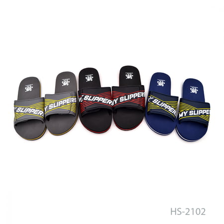 شبشب بحزام عريض فيلكرو