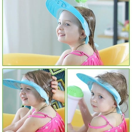 قبعه استحمام بحزام قابل للتعديل