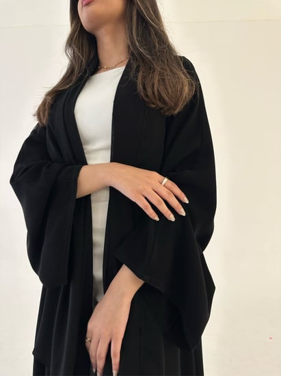 عباية كريب ملكي كلاسيك