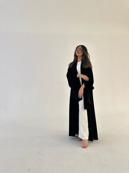 عباية كريب ملكي كلاسيك