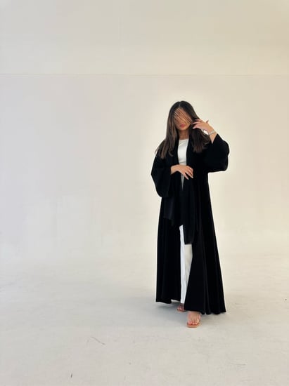 عباية كريب ملكي كلاسيك