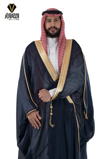 بشت كحلي ملكي