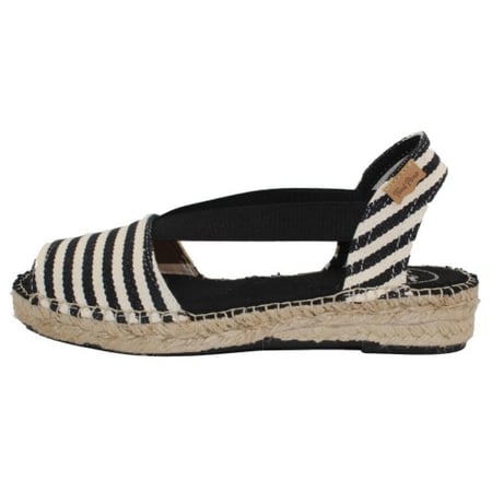 توني بونس صندل صيفي بلون اسود وابيض - ESTEL-DD