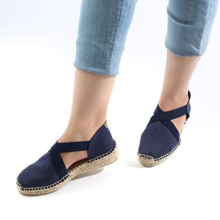 توني بونس صندل كحلي مغلق من الخلف