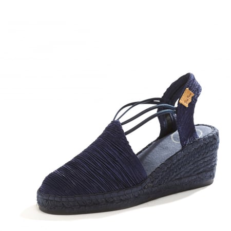 وني بونس صندل مرتفع كحلي أنيق