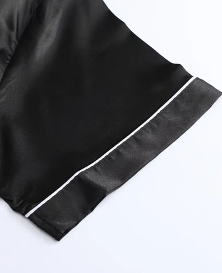 طقم بيجامه أنيقة ساتان ( قطعتين )