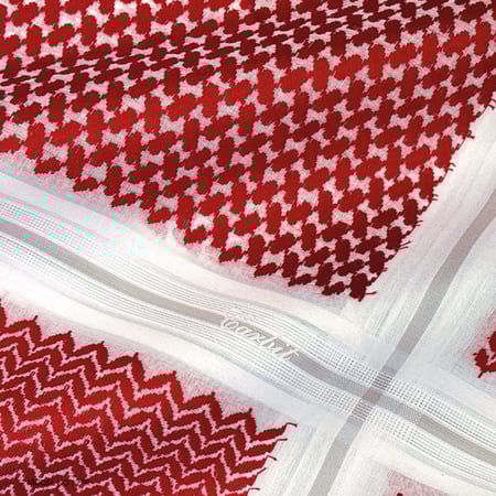 شماغ كاربت أحمر غامق M27