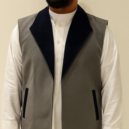 سديري 181 قلاب دبل فيس رصاصي واسود