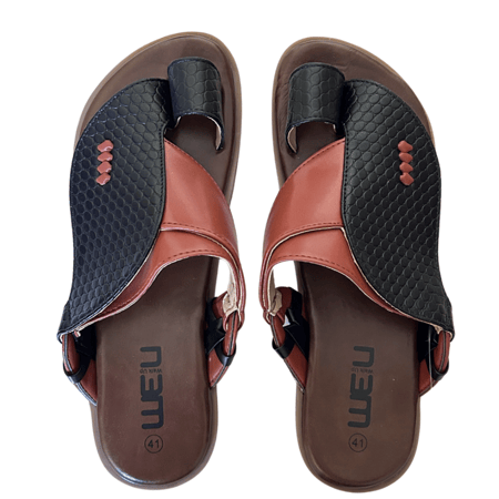 حــــذاء فــــاخر بنــي - اسود