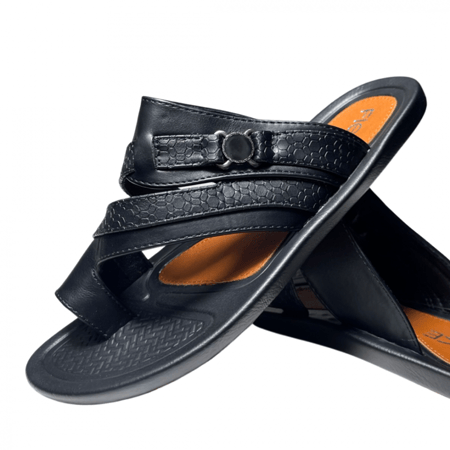 صندل رجالي فاخر اسود